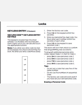ford escape 2016 owners manual